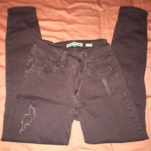 High wasted jeggings